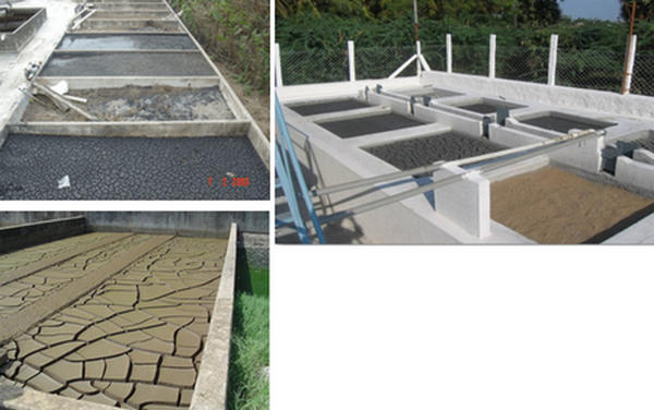 sand drying bed