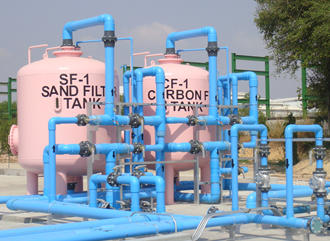 carbon filter tank