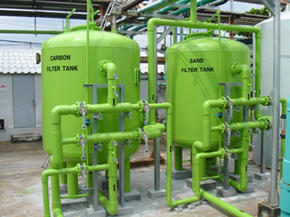 water recycling tank